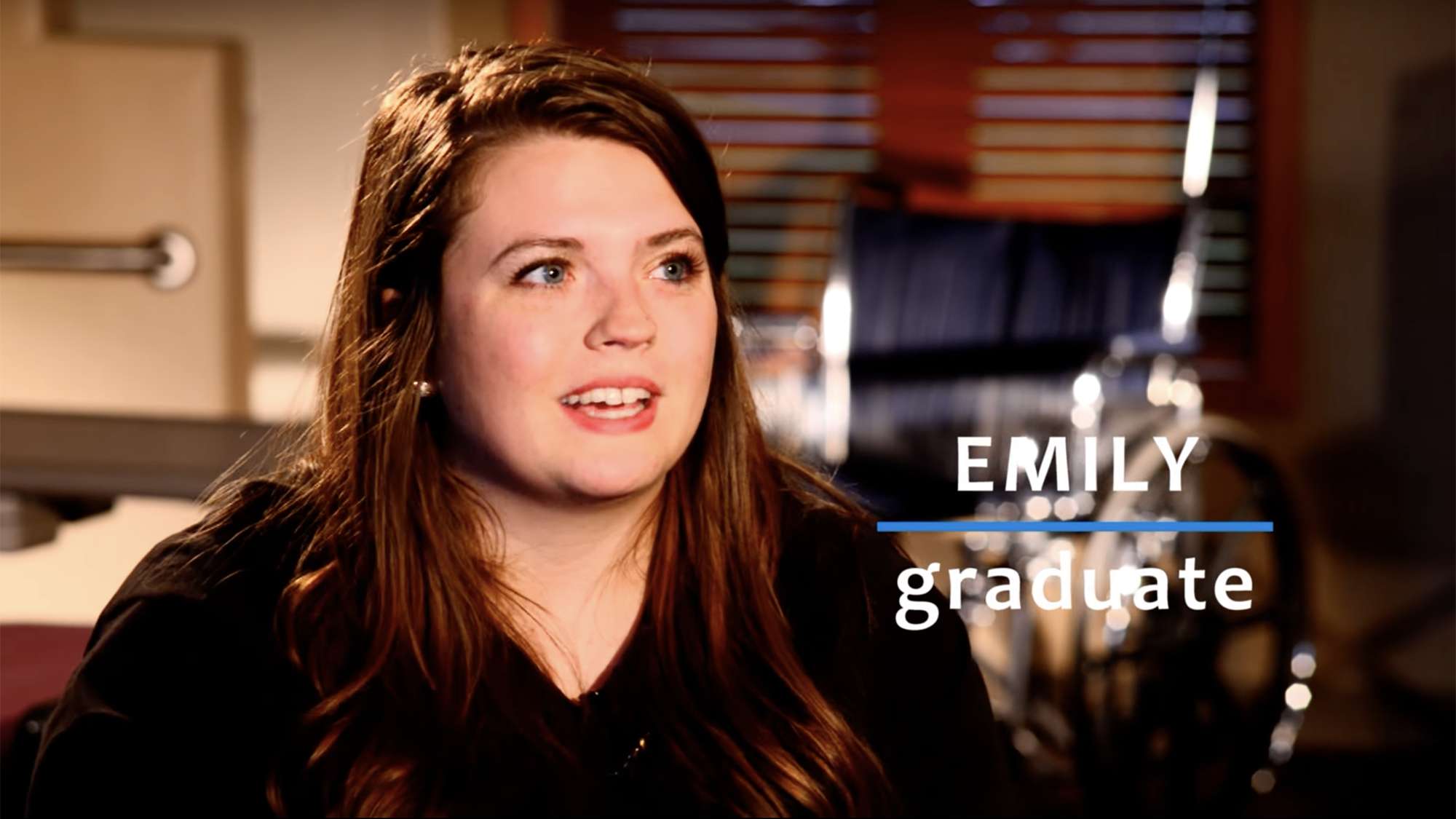 Emily, a Nursing Assistant graduate.