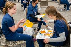 NTC nursing students participate in a poverty simulation